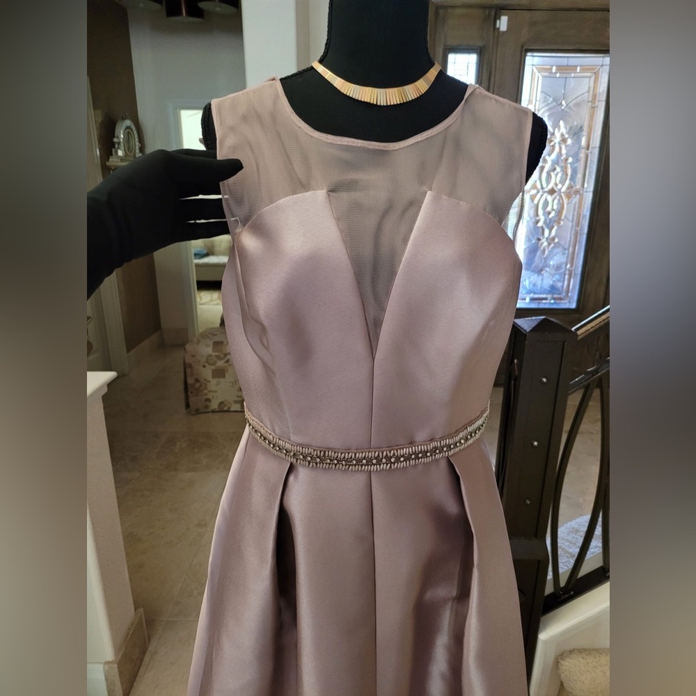 Great condition!! Gorgeous Nicole Miller Long Formal Gown Dress - Picture 3 of 9